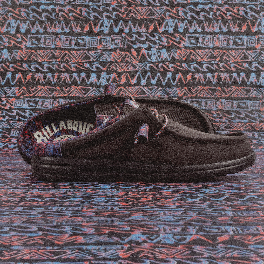 Wally Slip Billabong – Black/Multi - Image 2