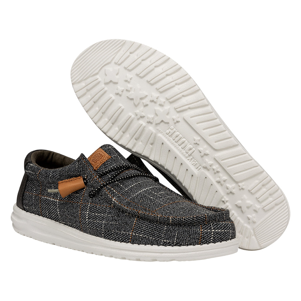 Wally Plaid – Grey - Image 3