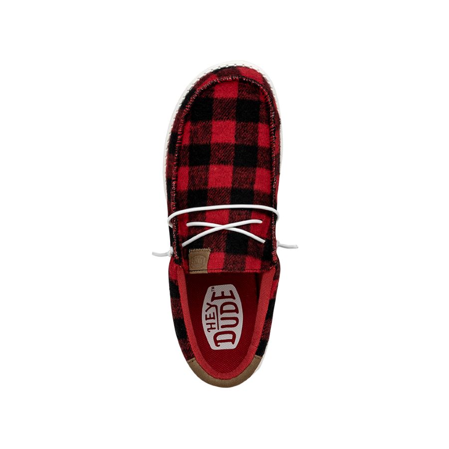 Wally Buffalo Plaid – Red and Black Plaid - Image 6