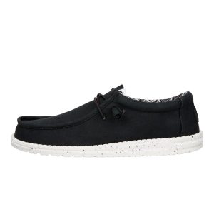 Wally Stretch Canvas Wide – Black/White