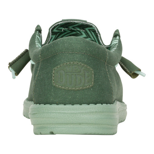 Wally Stretch Canvas – Duck Green/Iceberg Green - Image 5