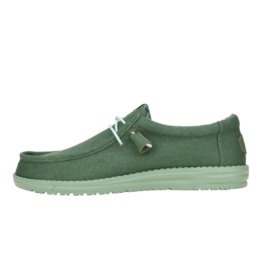 Wally Stretch Canvas – Duck Green/Iceberg Green