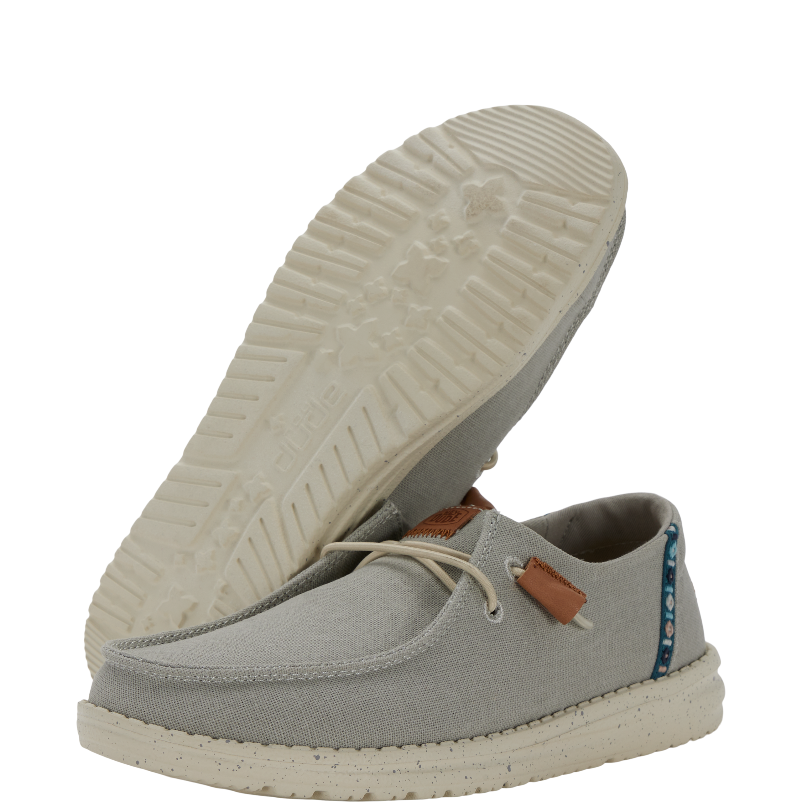 Wendy Chambray Boho – Light Grey - Image 3