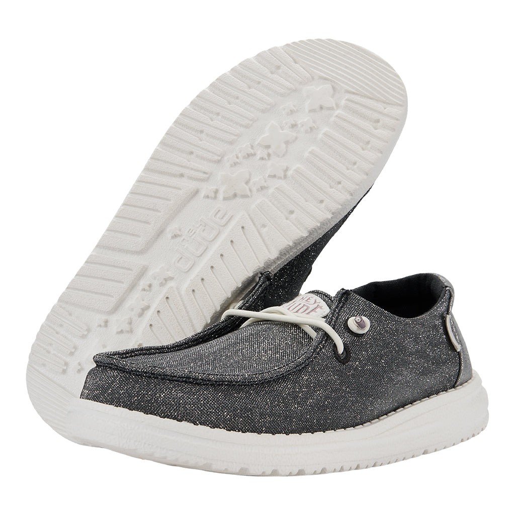 Wendy Youth Metallic Sparkle – Charcoal - Image 3