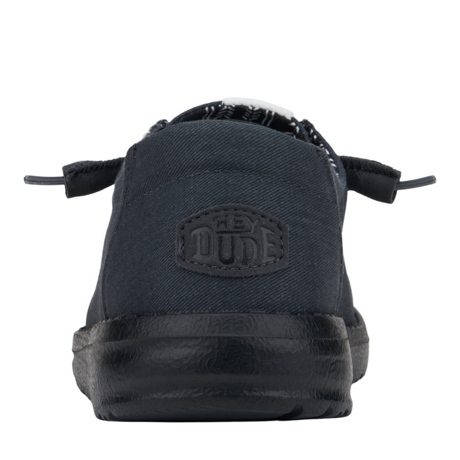 Wendy Stretch Canvas Wide – Black/Black - Image 5