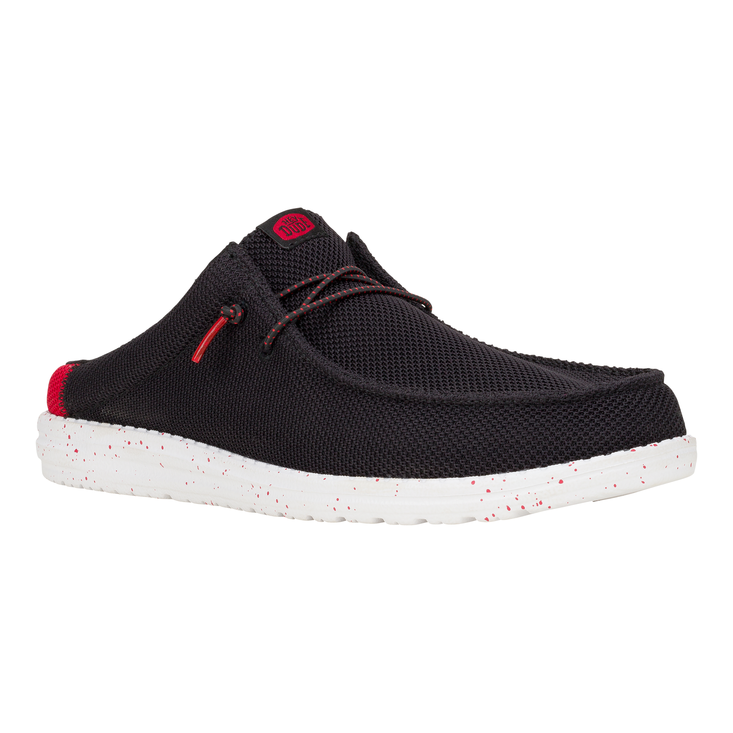 Wally Slip Varsity – Black/Red - Image 7