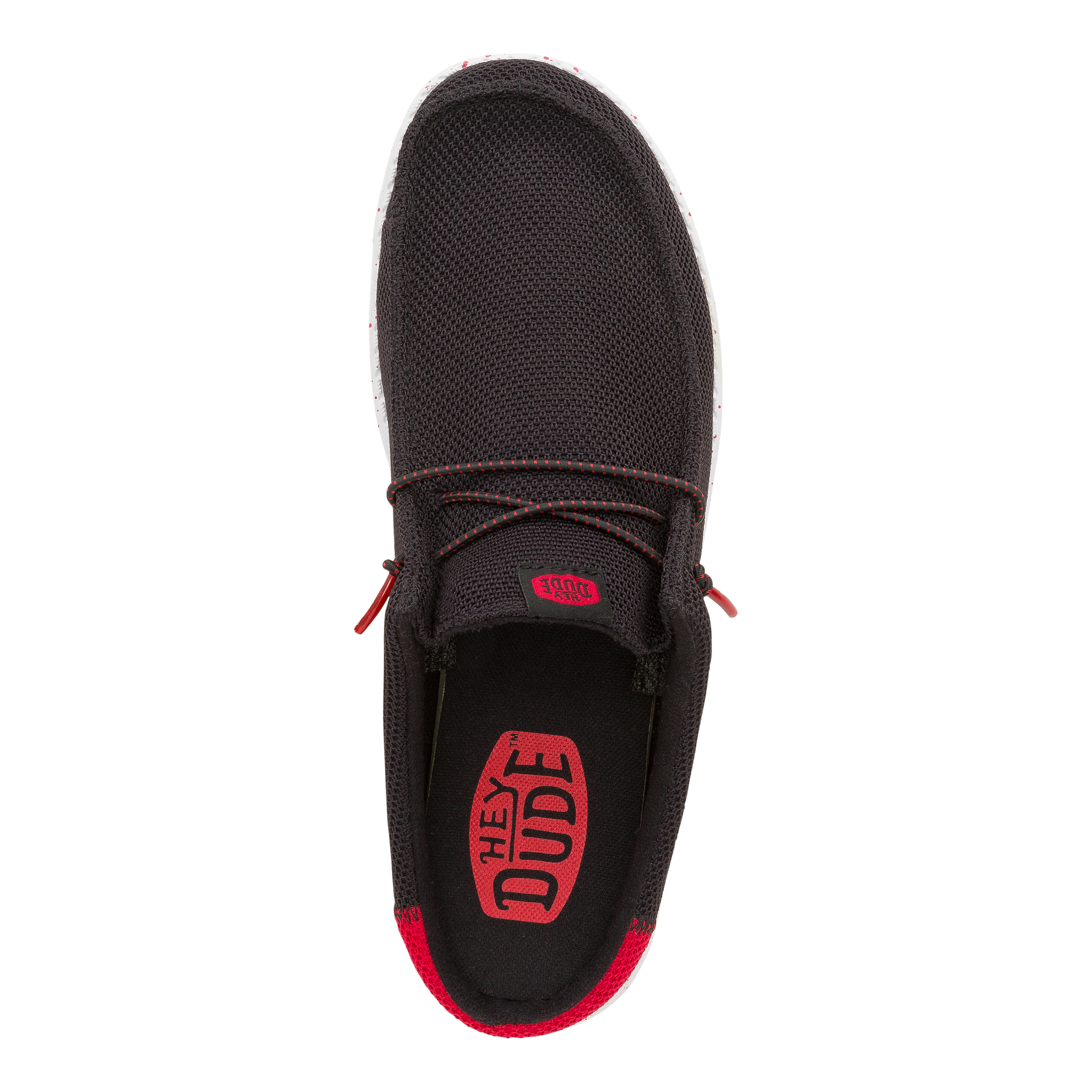 Wally Slip Varsity – Black/Red - Image 6