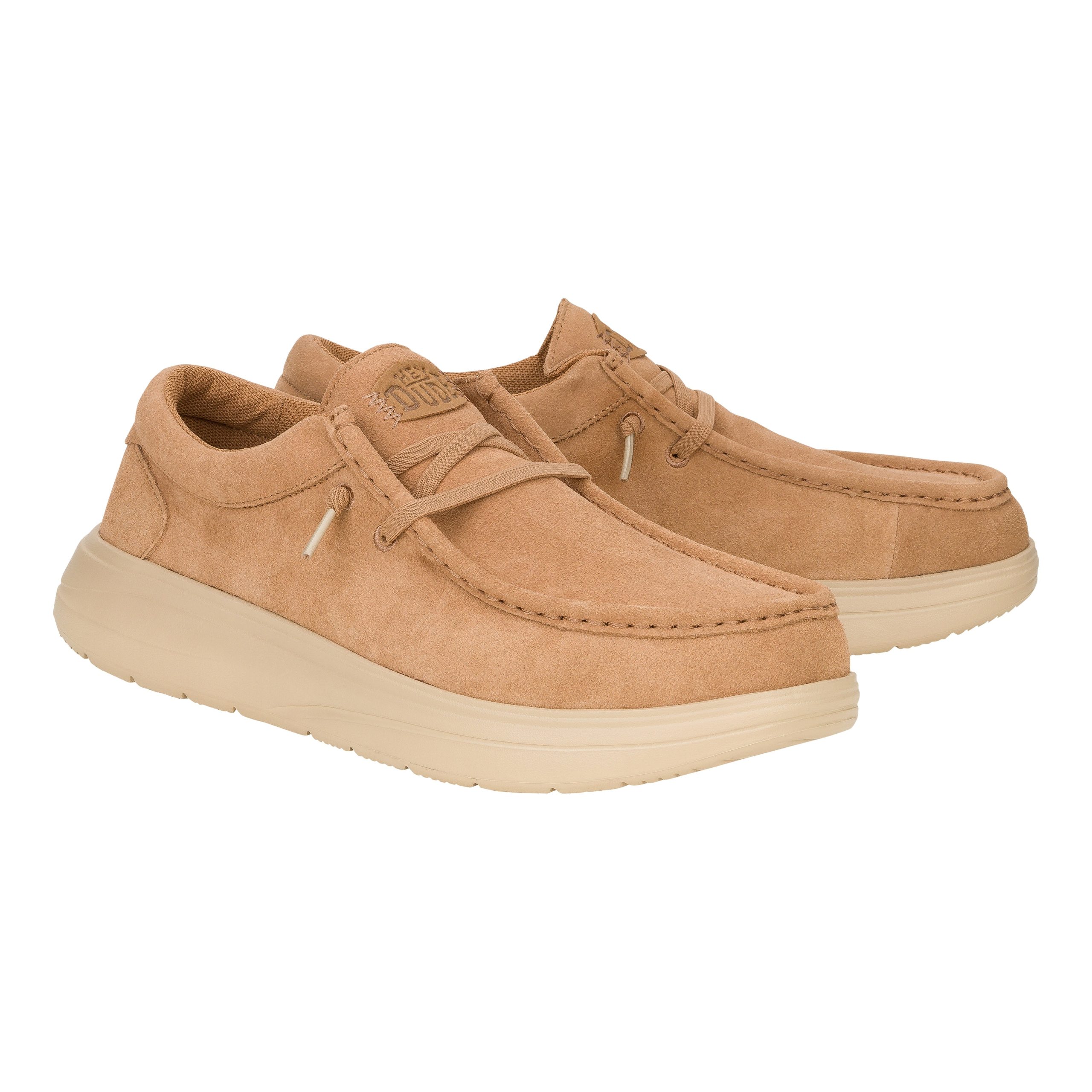 Wally Comf Suede – Tobacco Brown/Irish Cream - Image 2