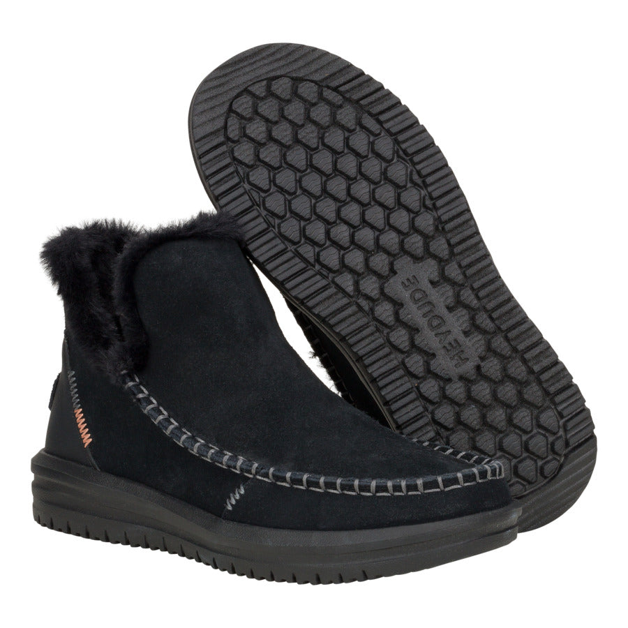 Camden Suede – Black/Black - Image 4