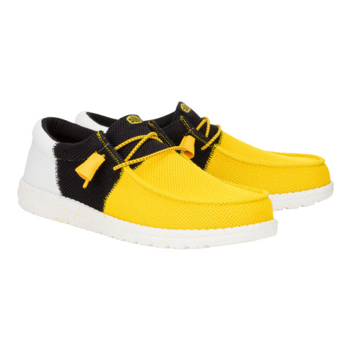 Wally Tri Varsity Mesh – Yellow/Black - Image 2