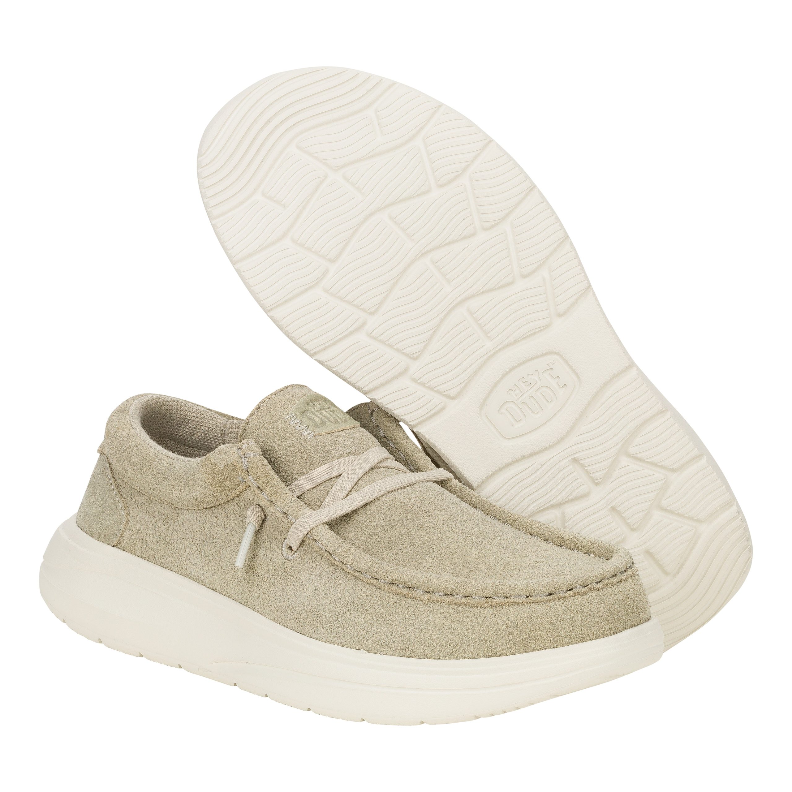 Wendy Comf Suede – Stone Grey/Silver Birch - Image 4