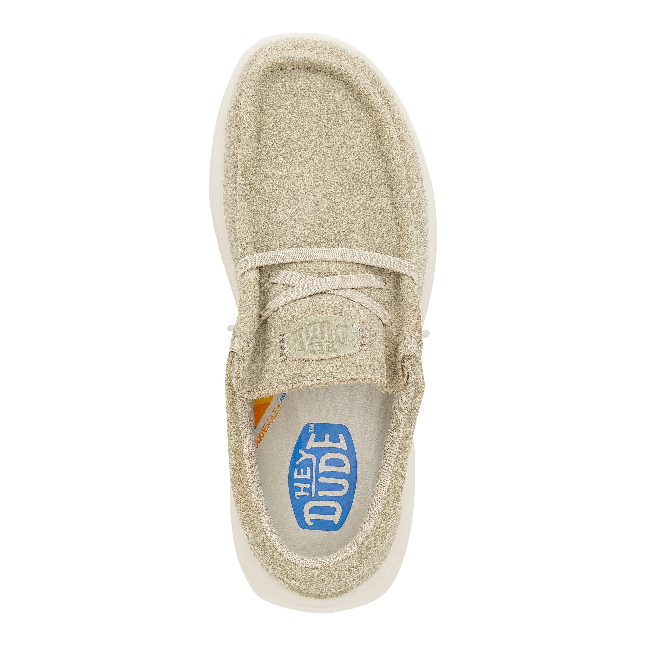 Wendy Comf Suede – Stone Grey/Silver Birch - Image 7