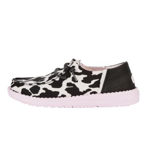 Wendy Funk Cow – Black/Pink