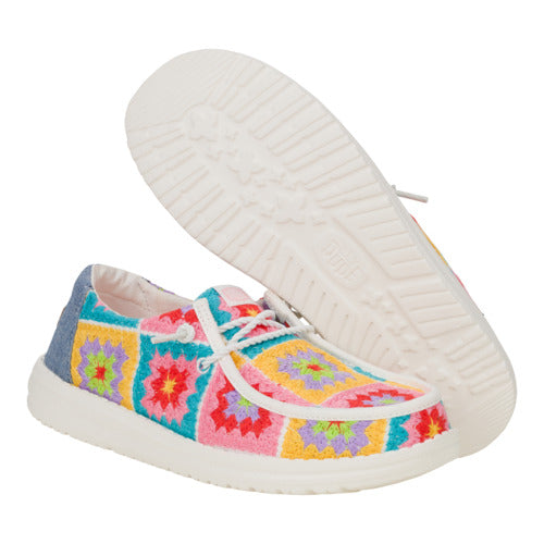 Wendy Crochet Squares – Pink/Multi - Image 3