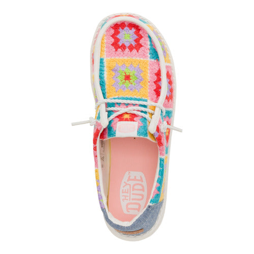 Wendy Crochet Squares – Pink/Multi - Image 6