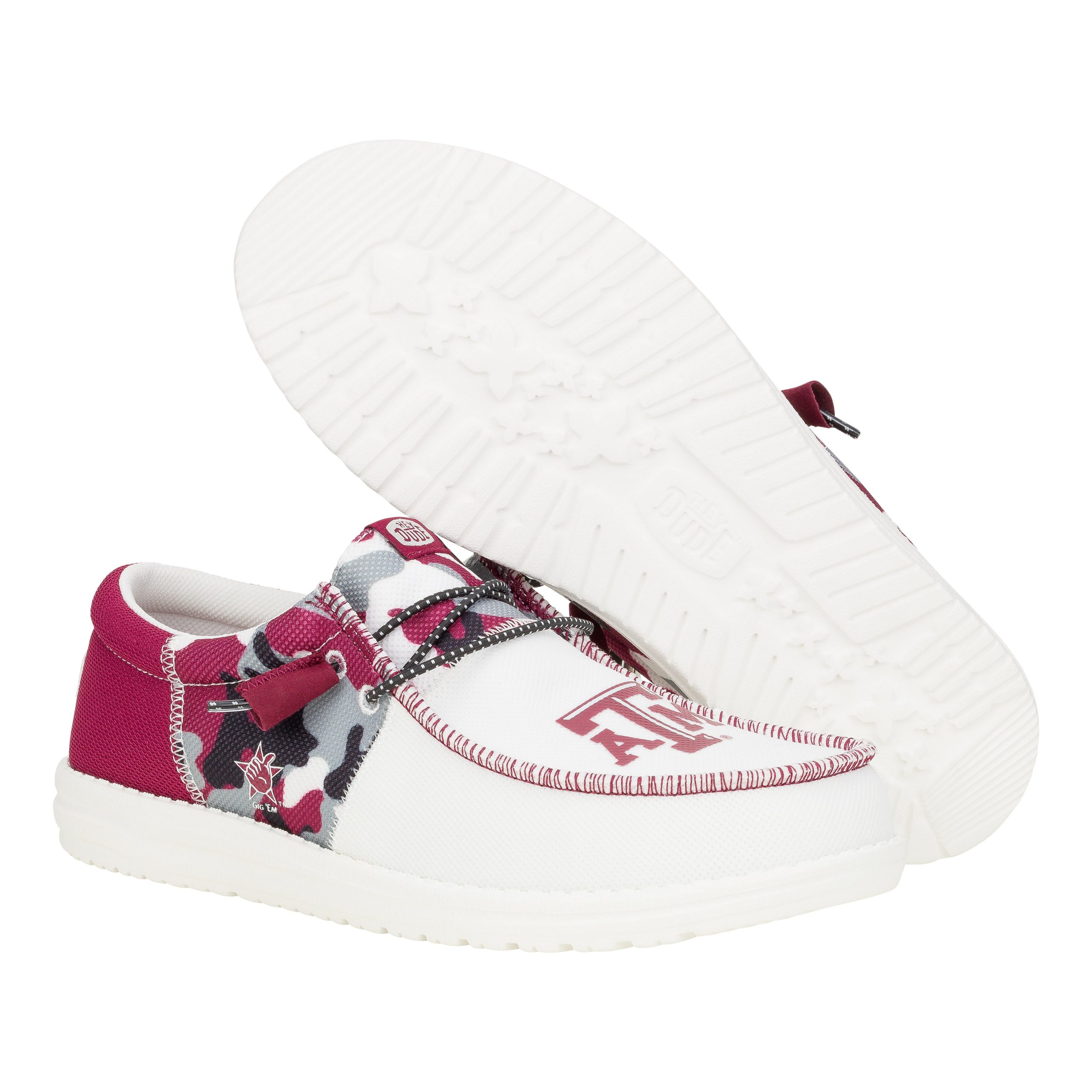 Men's Wally Tri Texas A&M – Texas AM White/Maroon - Image 4