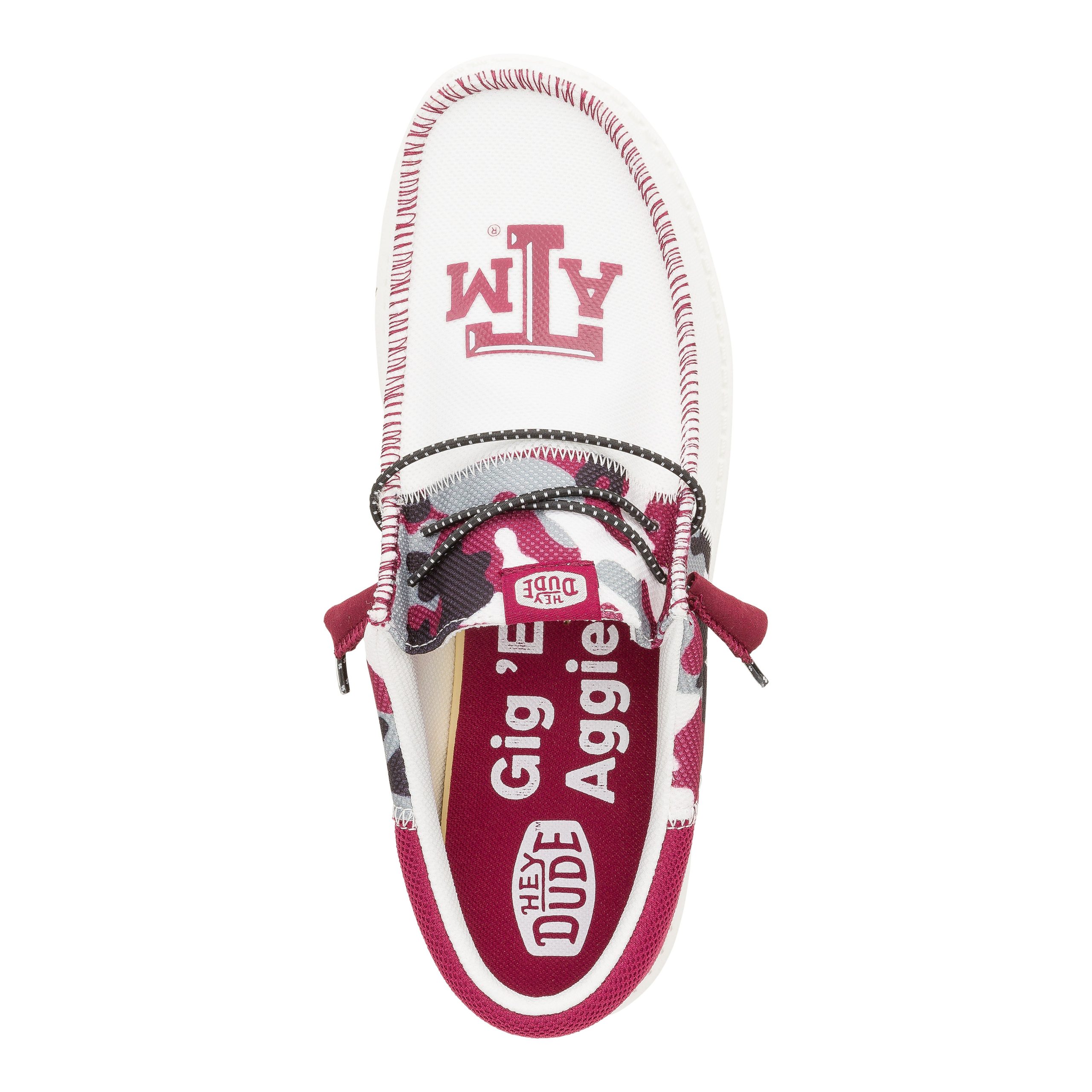 Men's Wally Tri Texas A&M – Texas AM White/Maroon - Image 7
