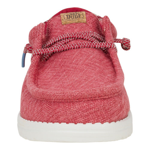 Wally Jute – Claret Red/Silver Birch - Image 4