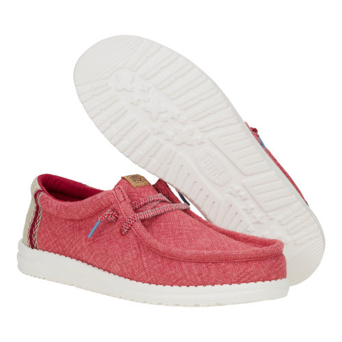 Wally Jute – Claret Red/Silver Birch - Image 3