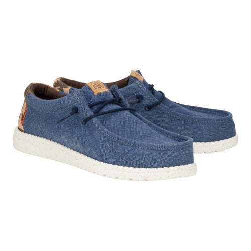 Wally Palm Jute – Navy Blazer/Chili Red - Image 2