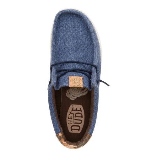 Wally Palm Jute – Navy Blazer/Chili Red - Image 6