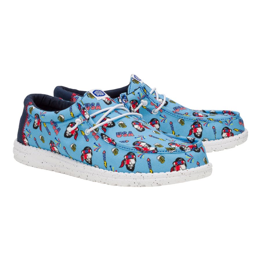Wally Americana Party – Vista Blue/Multi - Image 2