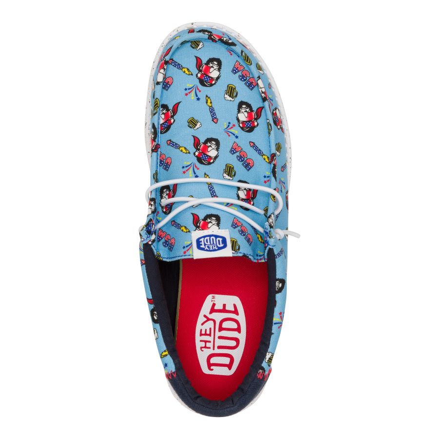 Wally Americana Party – Vista Blue/Multi - Image 6