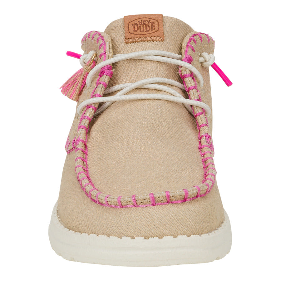 Wendy Mid Perf Canvas – Irish Cream - Image 4