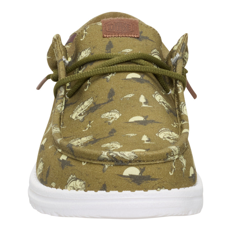 Wally Bass – Burnt Olive/Dark Olive - Image 4