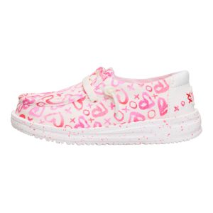 Wendy Toddler Galentines Day – Pink/White