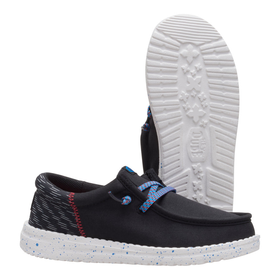 Wally Funk Youth Jersey Jacquard – Black/Multi - Image 3