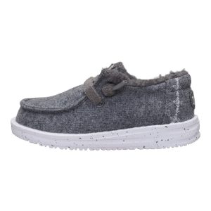 Wendy Toddler Wool Cozy – Charcoal