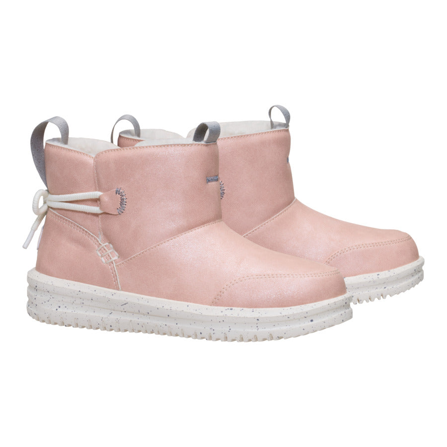 Camden Bow Boot Youth Cozy – Sparkle Pink - Image 2