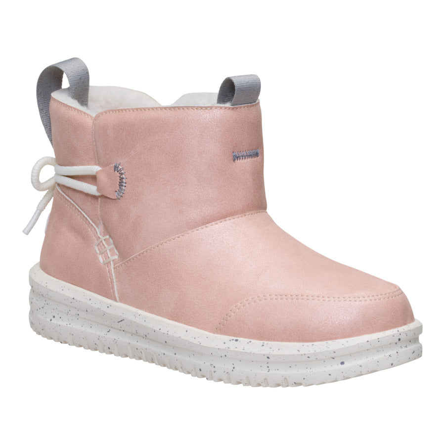 Camden Bow Boot Youth Cozy – Sparkle Pink - Image 7