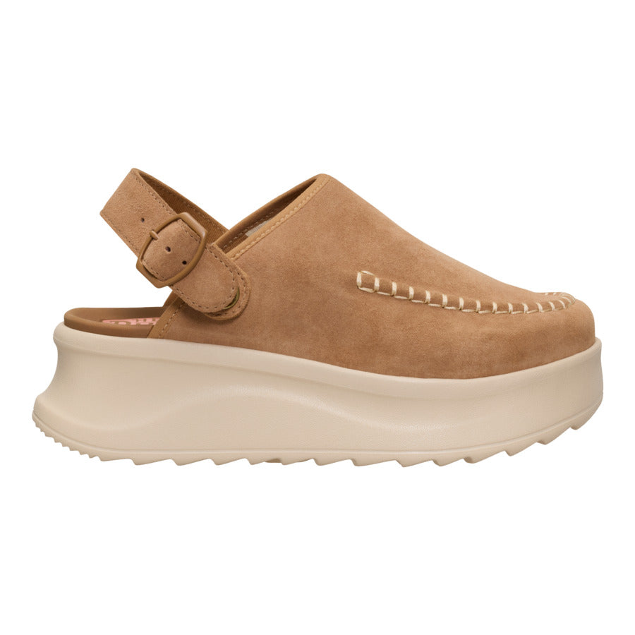 Delray Clog Suede – Tan - Image 11