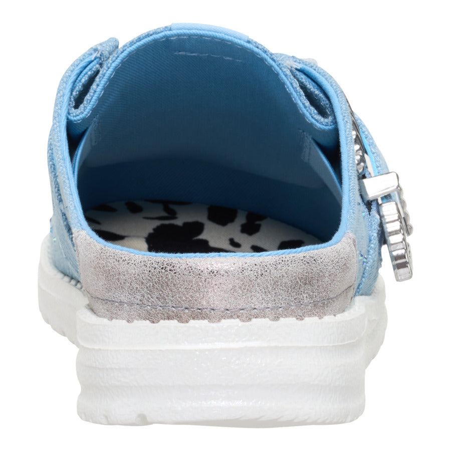 Wendy Slip Buckle Denim – Blue/Multi - Image 5