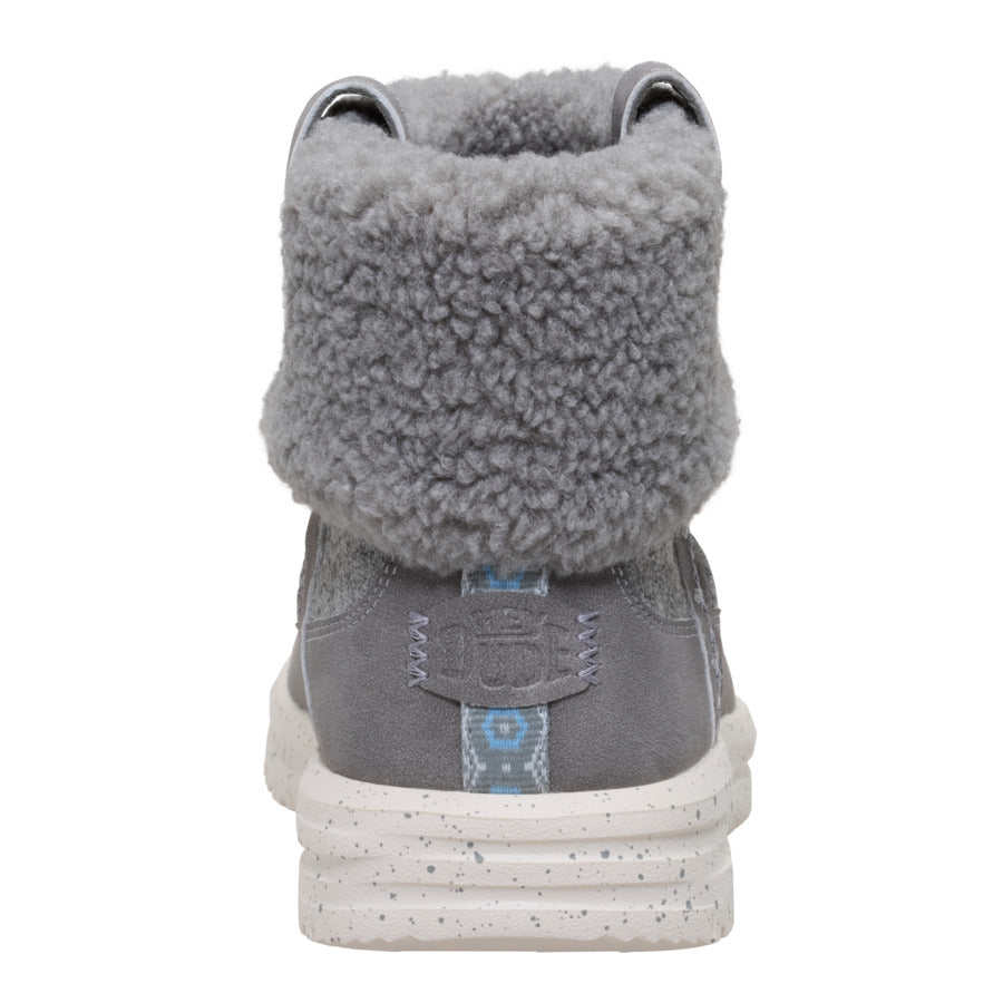 Camden Cuff Wool Cozy – Grey - Image 5