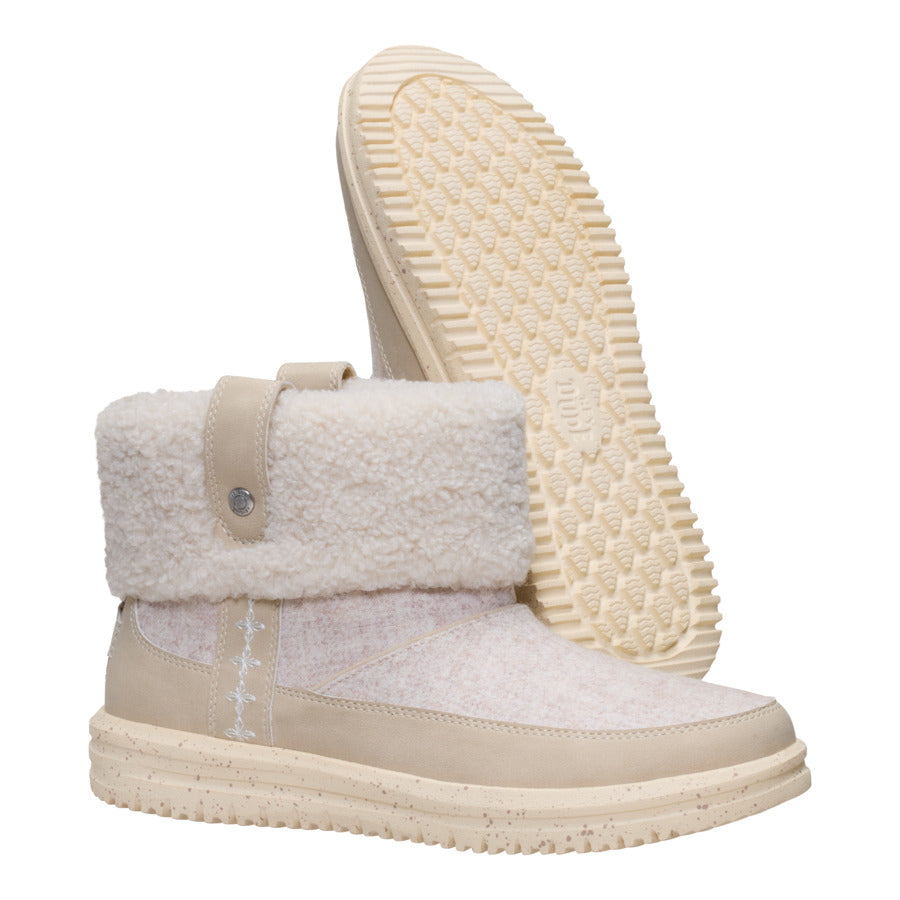 Camden Cuff Wool Cozy – Tan - Image 4