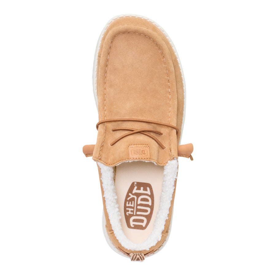Wally Suede Shearling – Lion Orange/Multi - Image 6