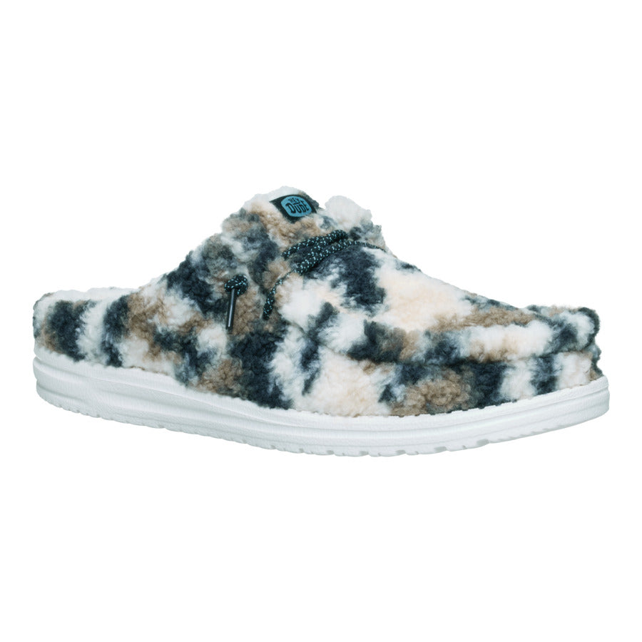 Wally Slipper Cozy Camo – White/Camo - Image 7