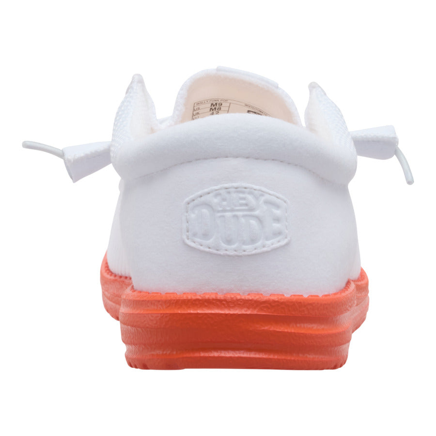 Wally Funk Pop – White/Tomato Orange - Image 5