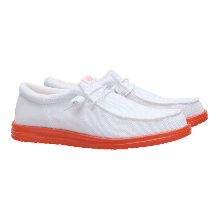 Wally Funk Pop – White/Tomato Orange - Image 2