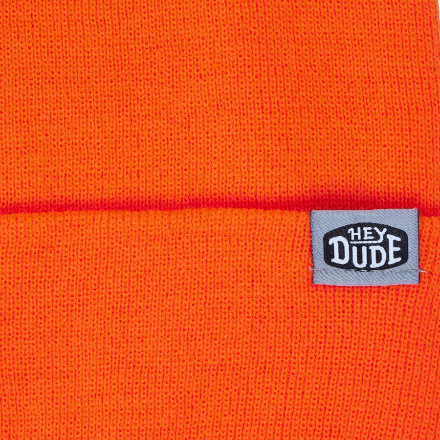 HEYDUDE Cuff Beanie – Orange - Image 2