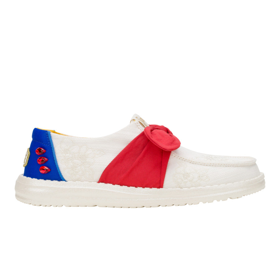 Wendy Bow Snow White – White/Blue/Red - Image 8