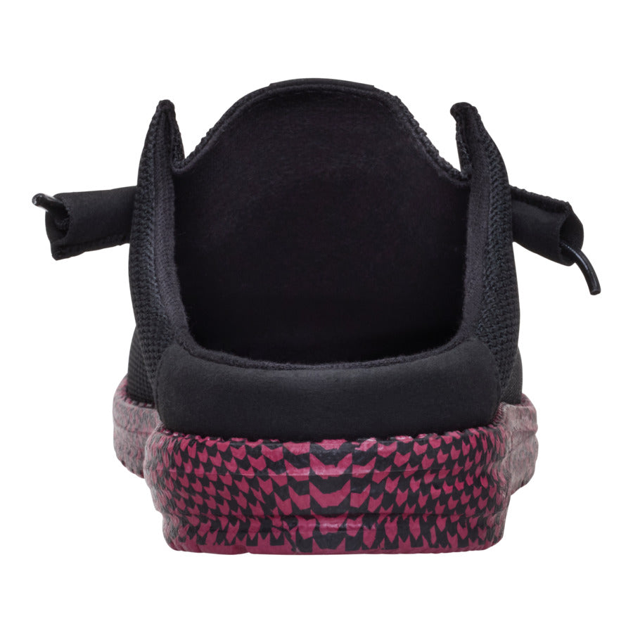 Wally Slip Warped Geo – Black/Fig Purple - Image 5