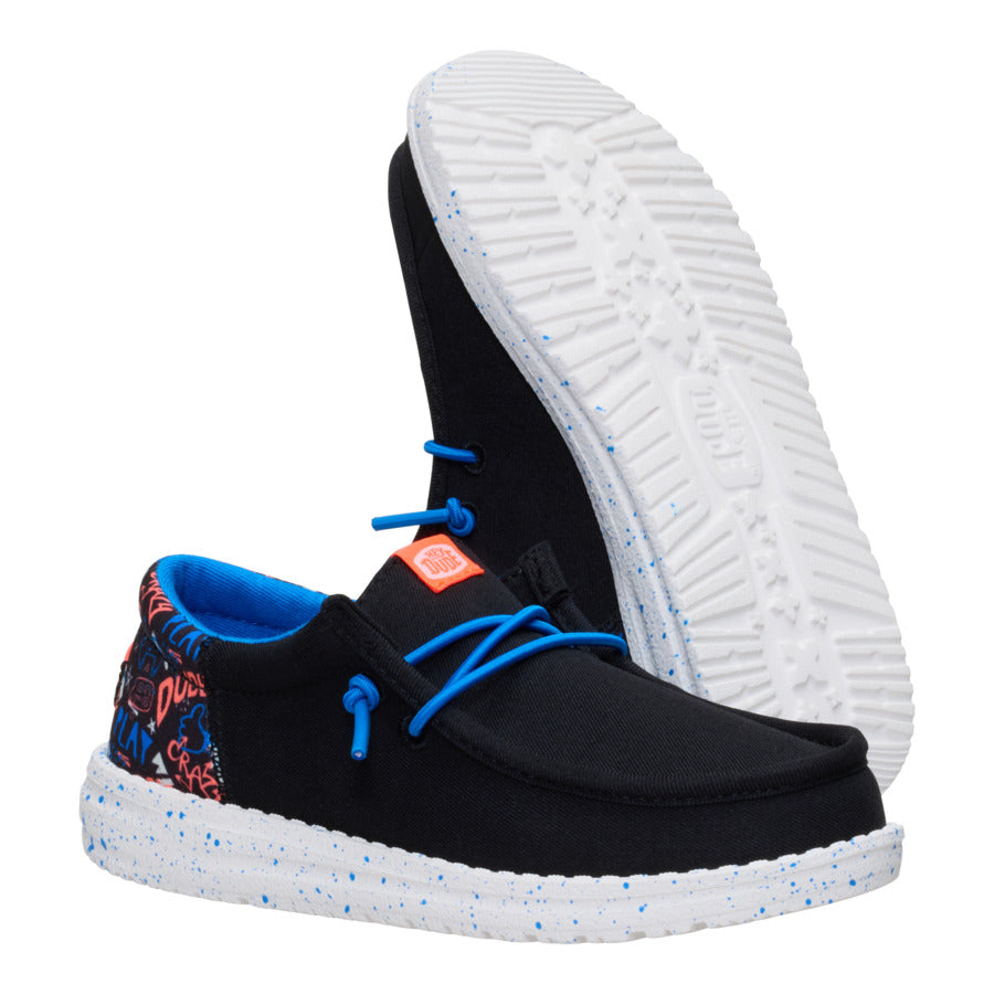 Wally Funk Youth Game On – Black/Multi - Image 3