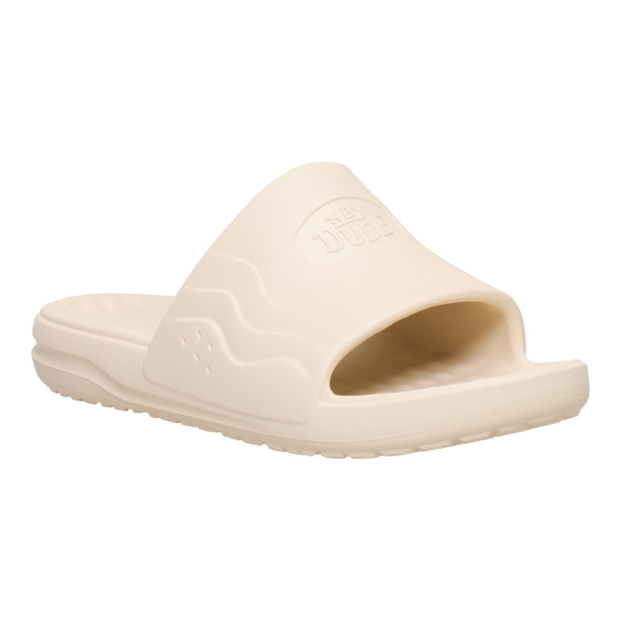 Wave Slide Womens – Off White/Bone - Image 7