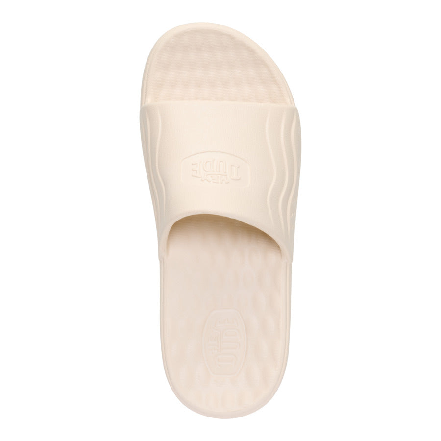 Wave Slide Womens – Off White/Bone - Image 6