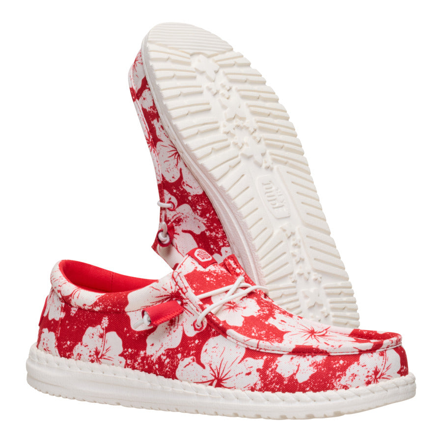 Wally Hawaiian – Red/White - Image 3