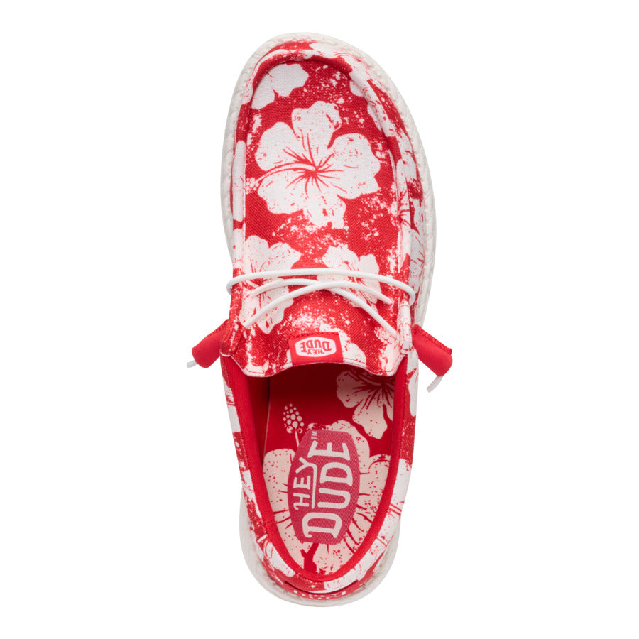 Wally Hawaiian – Red/White - Image 6